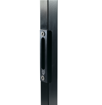 Locinox Ornamental Lock Keep flat Aluminium (SPKZ-QF-40-Alu) - Silver