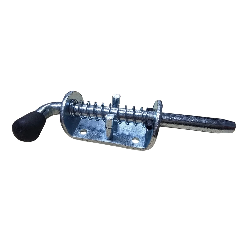 [FK406] Spring Loaded Catch Bolt Zinc Plated 165mm long