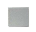Plastic square Cap 75x75mm (2-4.5mm wall thickness) White