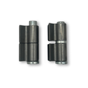 Weld-On Shackle Hinges - Black Steel, 20mm Pin, 600kg - Pair