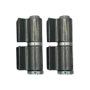 Weld-On Shackle Hinges - Mild Steel, 20mm Pin, 600kg - Pair