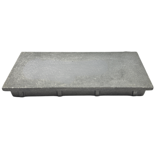 [CPAC160] Aluminium End Cap Rectangular for tube size 50x25mm (1.5mm wall)