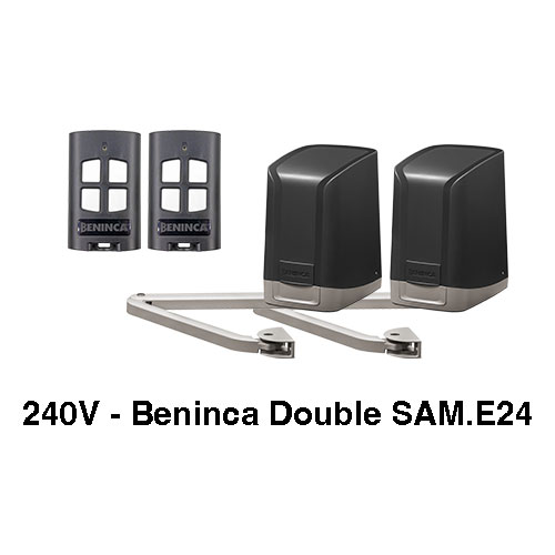 [MOT380MVK] Beninca Double Swing Gate Motor SAM.E24 Kit