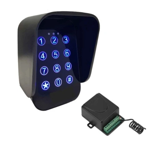 [ET908] TigerTech Universal Wireless Keypad Waterproof for any Gate Motors and Garage Door Openers With Receiver