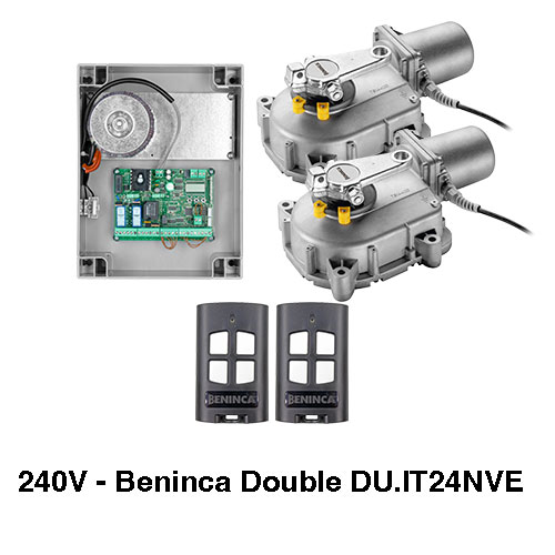 [MOT115DMVK] Beninca DU.IT24NVE Double Underground Swing Gate Motor Kit