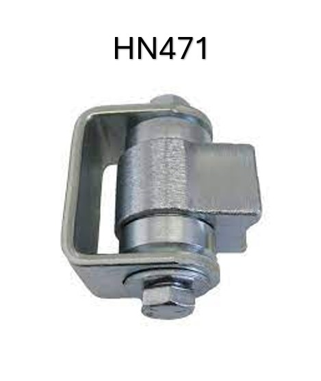 [HN471] Zinc Plated Steel Weld-On Bearing Hinge , Up To 450kg - Each