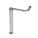 Locinox Venus Motorised gate closer for pedestrian swing gates - 200kg, Up To 1500mm, Articulated Arm - Silver