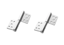 304 Stainless Steel Screw to Screw Hinges   130x100mm- Reversible, - Pair