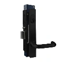 Lockton Mortice Lock Kit in Black - 50x50 Frame, 23mm Backset