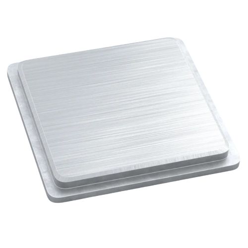 [CPAC177] Aluminium Square End Cap for tube size 100x100mm (2mm wall) - Round Edge