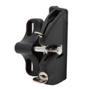 D&D LokkLatch General Purpose Gate Latch- Black, Single Sided, Keyed Different (LL3A)