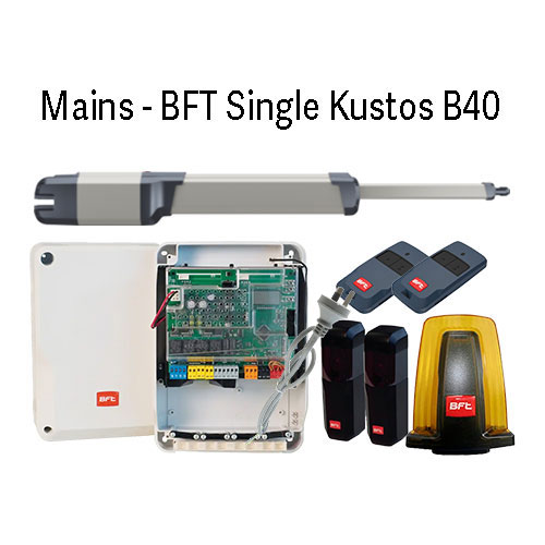 [MOT382SMVK] BFT Single Kustos B40 - Complete Kit