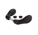 Locinox Insert Mortice Lock Handle - 3000CB - Aluminium in Matt Black - Pair