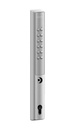 Locinox - VERA Digital Wireless Access Control Single side(VERA-50-GSZ-1-SILV) for Insert Locks 50mm Silver