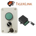 TigerTech Gate / Door Access Exit Waterproof Wireless Push Button with Universal Receiver