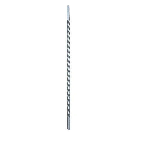 Twist  Bar for Wrought Iron gate 16x16mm  1000mm long- Zinc Plated