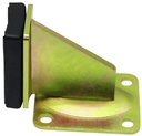 Sliding Gate Stopper with Rubber & Base Plate Height 100mm