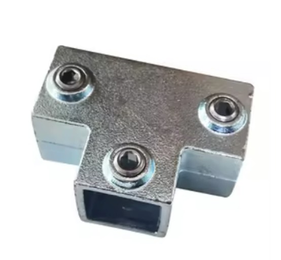 [STKC104] Tigerclamp Double Galvanised Connector Long TEE  Fit 40x40mm Tube