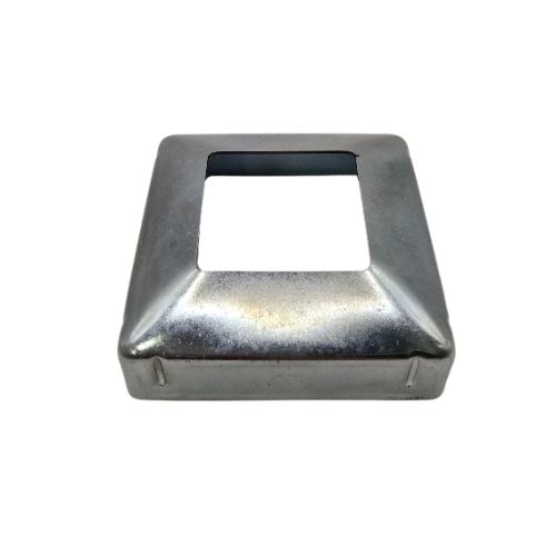 [SE725] Square Steel Base Plate Cover: 40x40mm Post, 75x75mm Base