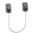 Locinox U-Safe Stainless Steel Door Loop Safety Cable for gates up to 500 kg - 300mm Length, Diameter 7mm
