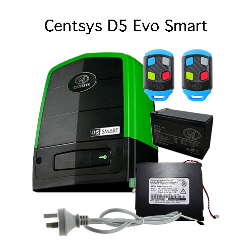 [GMSG030MVBUY] Centsys D5 Evo Smart - Motor, Transformer, Power Lead, Battery, 2 Remotes