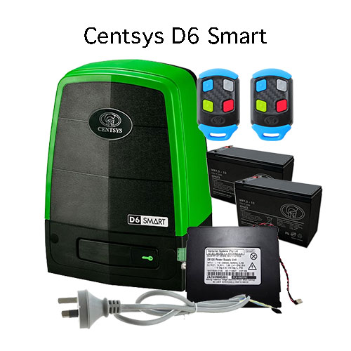 [GMSG033MVBUY] Centsys D6 Smart - Motor, Transformer, Power Lead, 2 Batteries, 2 Remotes