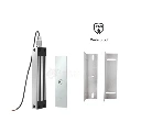 Stainless Steel Electromagnetic Lock 280Kg 12V -24V DC with ZL Bracket - Waterproof - IP68