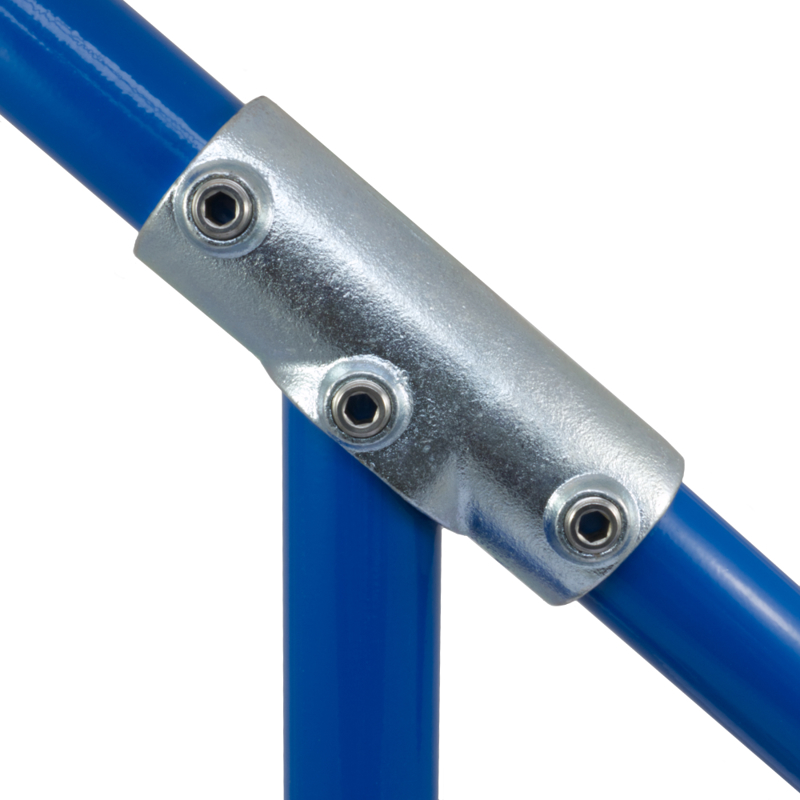 [BKKC127C] Tigerclamp 127 C42 Adjustable Long Tee 30-45 Degrees, fit 32NB pipe (42mm OD)