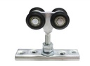 Nylon Overhead/Hanging Sliding Gate Carriage, 4 Wheel - Type A for 35mm track, up to 120kg