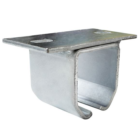 Steel Overhead Sliding/Hanging Gate Centre Bracket - Type A for 60mm track, up to 450kg