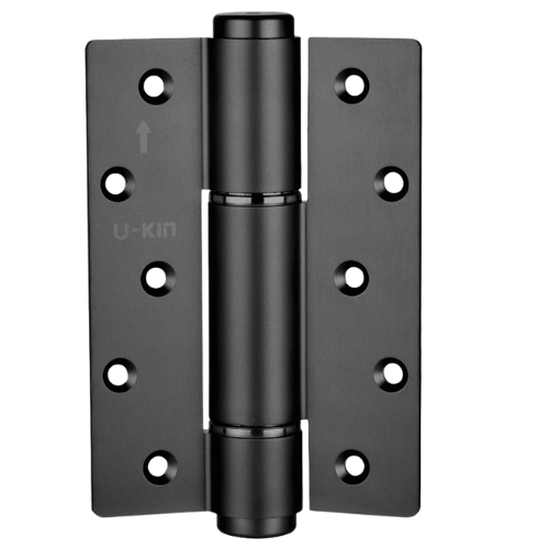 [HN210] Heavy Duty Soft-Closing Hydraulic Gate/Door Hinge  142.5mm Height in Black sold as single Hinge
