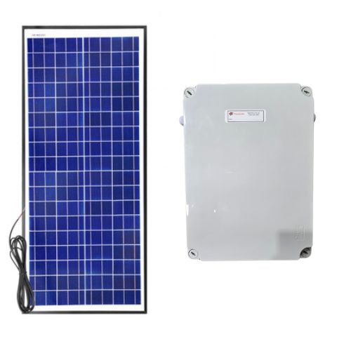 TigerTech 24V DC Solar Kit – Complete Kit with 24V 20Ah Lithium Batteries & 60W Solar Panel
