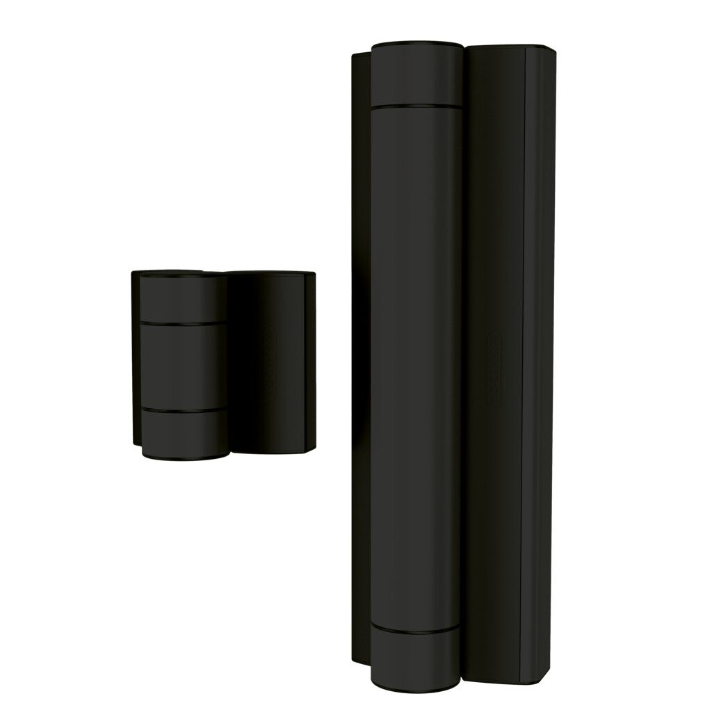 [GCHC107] Locinox Magnus Motorised Pedestrian Gate Closer & Hinge all in One For Gates up to 1500 mm wide and 200 kg- Black