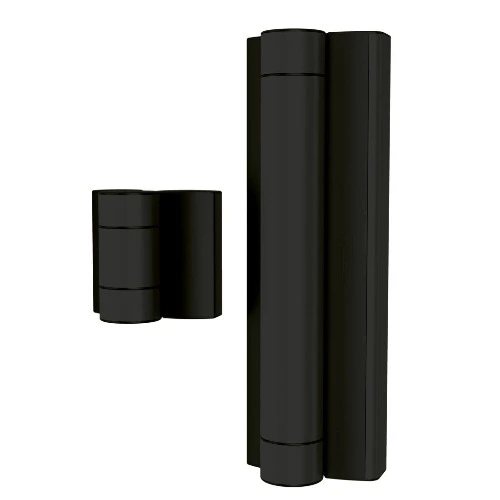 Locinox Magnus Motorised Pedestrian Gate Closer & Hinge all in One For Gates up to 1500 mm wide and 200 kg- Black