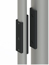 Gatemaster Superlock Round bar adapter, lock and gate post kit