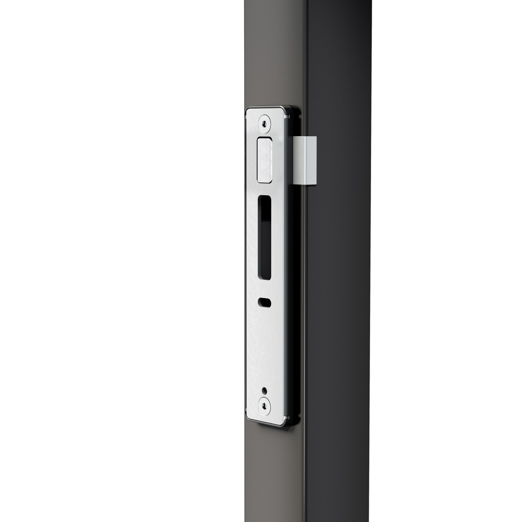 [MKES360] Locinox UNILEC Electric Strike for FORTY / FIFTY Mortice Locks, Fail Close - 24V DC - Black