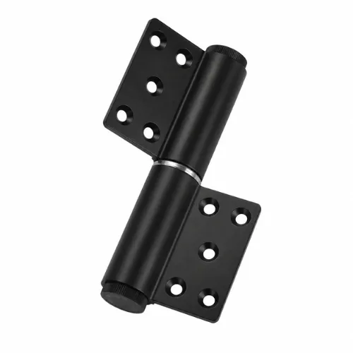 [HN218] Heavy Duty Soft-Closing Hydraulic Gate/Door Flag Hinge  152.5mm Height in Black sold as single Hinge