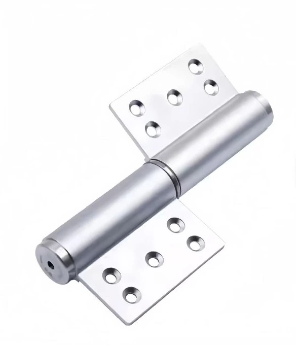 [HN220] Heavy Duty Self-Closing Hydraulic Gate/Door Flag Hinge  152.5mm Height in Silver sold as single Hinge