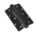 Heavy Duty Self-Closing Hydraulic Gate/Door Hinge 142.5mm Height 3 bearing in Black sold as single Hinge