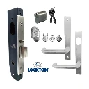 Lockton Classroom Lock Kit in Silver - 50x50 Frame, 23mm Backset