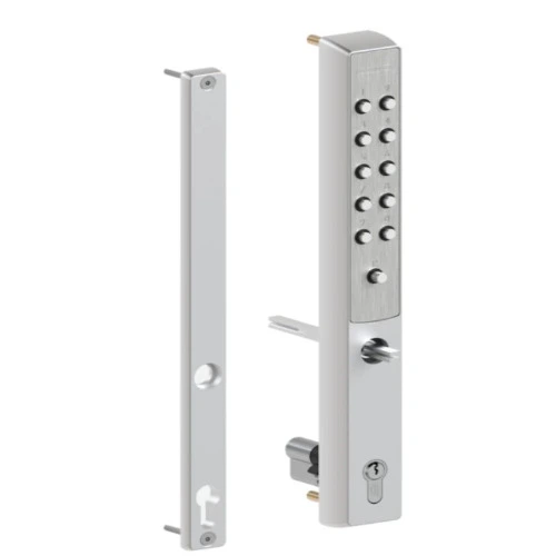 [FK590] Locinox - VITA Mechanical code lock Single Side for Insert Locks 40mm (VITA-40-VSZ-1-SILV) Silver