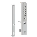 Locinox - VITA Mechanical code lock Single Side for Insert Locks 40mm (VITA-40-VSZ-1-SILV) Silver