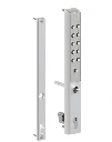 Locinox - VITA Mechanical code lock Single Side for Insert Locks 50mm Silver