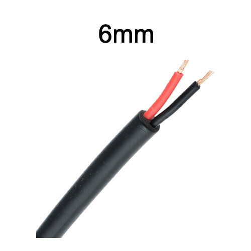 [EW110] (Per Mtr) 6mm Low Voltage Electrical Twin Core Wire Cable