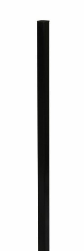 [65652026B] Duragal Steel 65x65x2mm 2660mm long Black