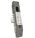 Lockton Oval Insert Mortice Lock - 50x50 Frame, 30mm Backset, Silver - For Swing Gates