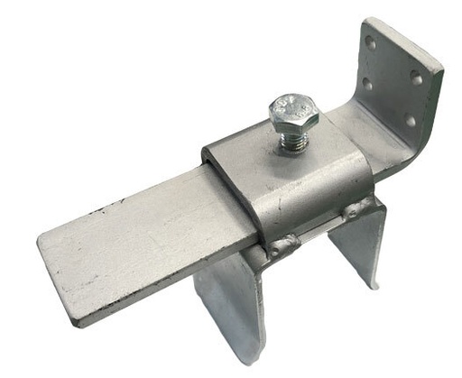 [SGSB408] Sliding Gate Holder with Mounting Bracket and welded Top cap- 50mm
