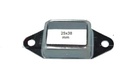 Steel Fence Rail Bracket, 38x25mm Tall Tube, Double Lug, 2 Hole